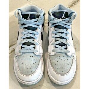 Air Jordan Nike Shoes Youth Light Blue Size 7Y